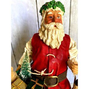 Possible Dreams Clothtique  Santa Figurine 10" Vintage 1986